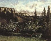 Gustave Courbet Garden oil on canvas